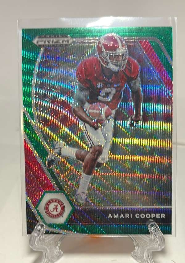 2021 Panini Prizm Draft Picks Collegiate - Green Wave #36 Amari Cooper Excellent