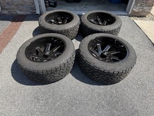Arkon Lincoln 22x12 Rims W Toyo Open Country At 3 Tires 35x12.5