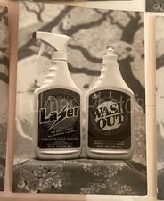 Original 1970s VTG Advertising Photos & Negatives LASER & WASH OUT Cleaners COA