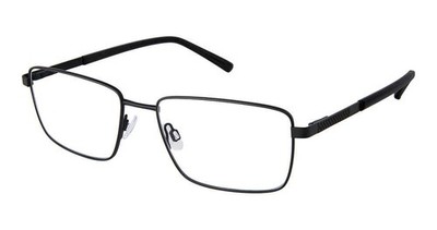 NEW Superflex SF-650 Eyeglasses BLACK 100% AUTHENTIC