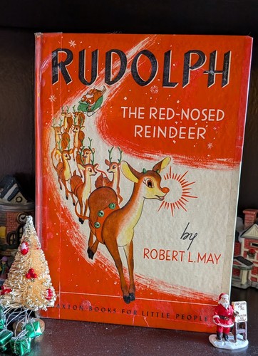 Rudolph The Red Nosed Reindeer Book 1939 by Robert L. May | eBay