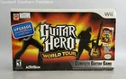 Guitar Hero: World Tour (Nintendo Wii, 2008) Guitar Bundle - Tested