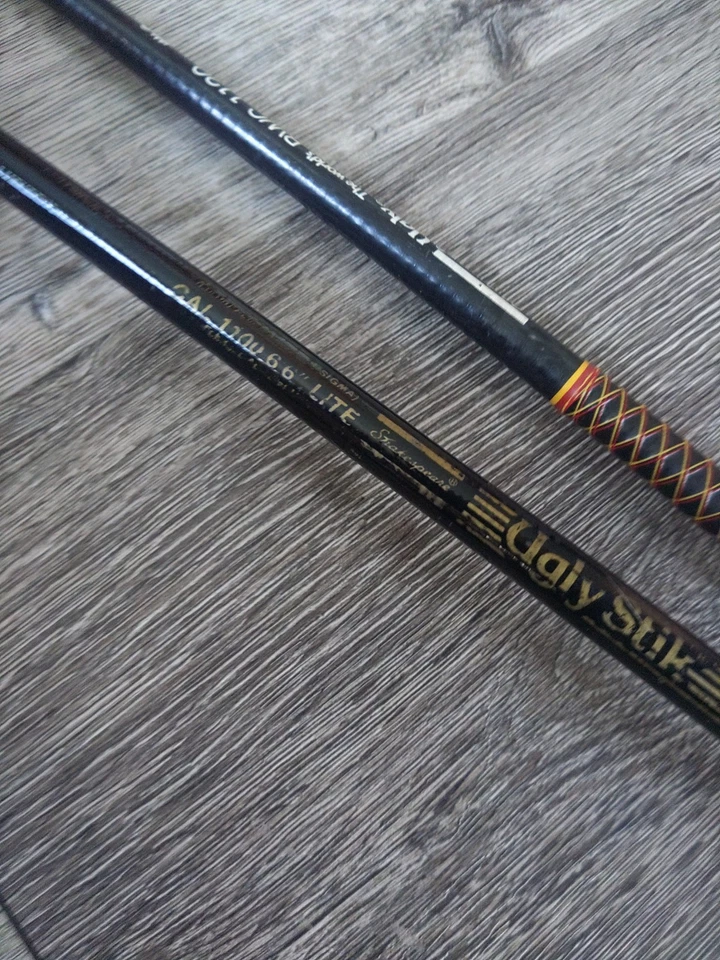 Vintage Lot of 2 Shakespeare Ugly Stiks. BWC1120 6' & CAL 1100 6'6". Both 1 Pcs. - Image 4 of 4