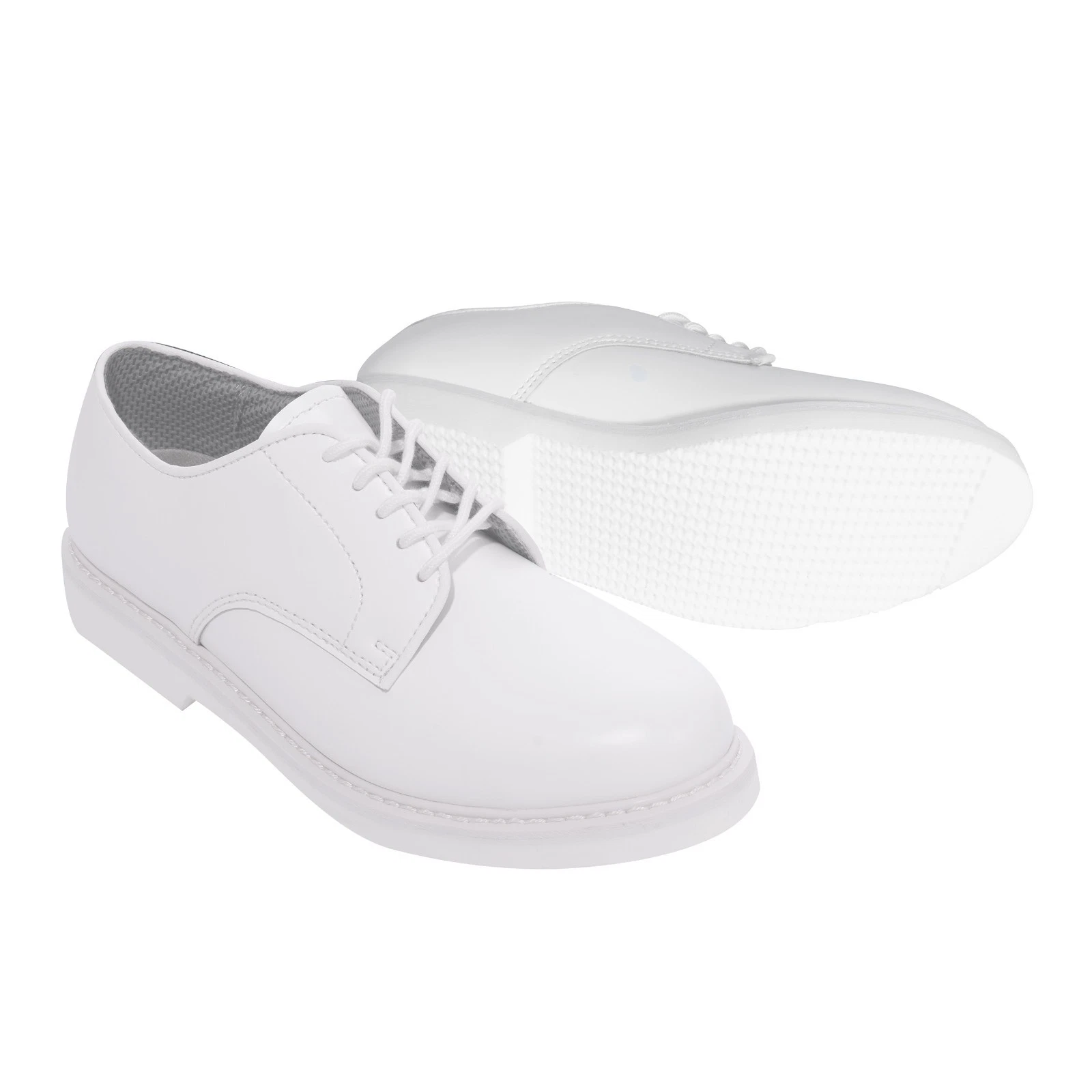 Rothco Military Uniform Oxford Leather Shoes - White