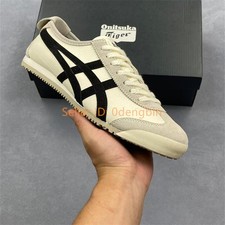 Vintage Onitsuka Tiger MEXICO 66 Mens Womens Sneakers Beige Black 1183B391-200