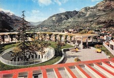 ITALIEN SAINT VINCENT PANORAMA DER TERRASSE DES BRUNNENS
