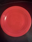 Fiesta Fiestaware Scarlet Red Dinner Plates 10.5 inch Lead Free USA Set of 2 — photo 1