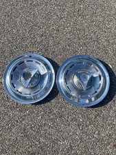 Lot Of 2 Factory Original 1961 Dodge Polara 14 Inch Spinner Hubcaps Wheel Covers Lot Of 2 Factory Original 1961 Dodge Polara 14 Inch Spinner Hubcaps Wheel Covers