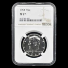 1964 Kennedy Half Dollar (1964 - Date) Half Dollar NGC PF 67 #8142385-005