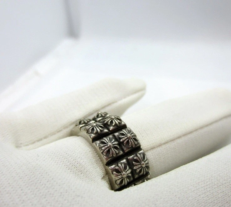 Chrome Hearts Double Pete Punk Ring