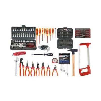 Premium Max Elektriker-Werkzeugkoffer, 195-tlg KS TOOLS 117.0195