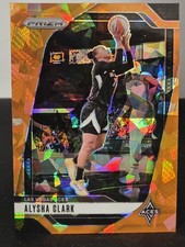 Alysha Clark 2024 Panini Prizm WNBA #101 Ice Orange Prizms