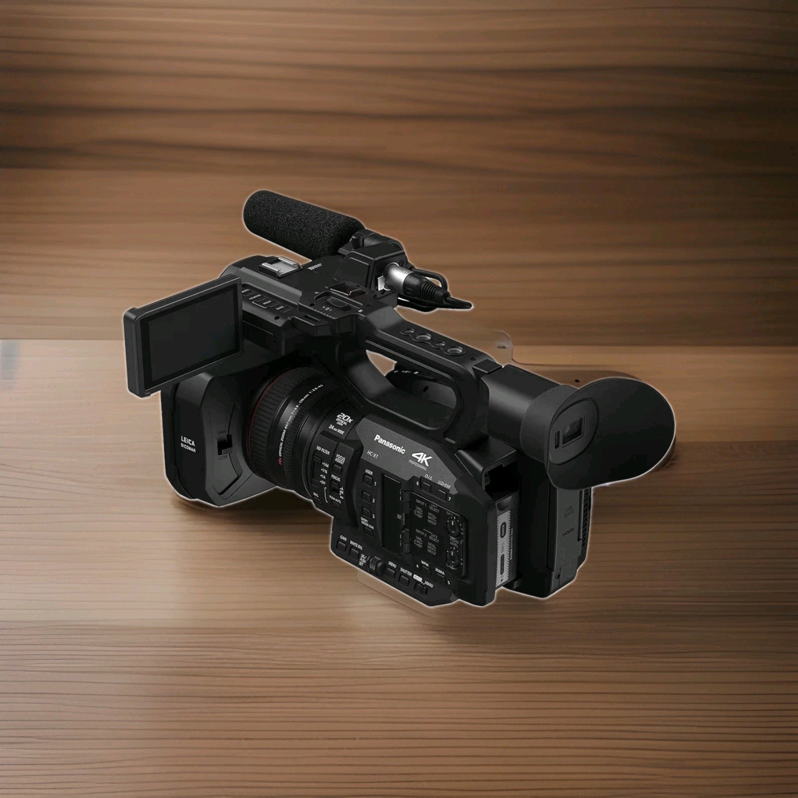 Panasonic HC-X1 Videocamera Professionale 4K Nero LCD 3,5" 20x HDMI USB