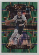 2023-24 Panini Select Concourse Green Shock Prizm Luka Doncic #51