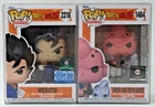 Funko Pop! DBZ Vegito #2218 Super Buu with Ghost #1464 Chalice Ex Set of 2 W/PP