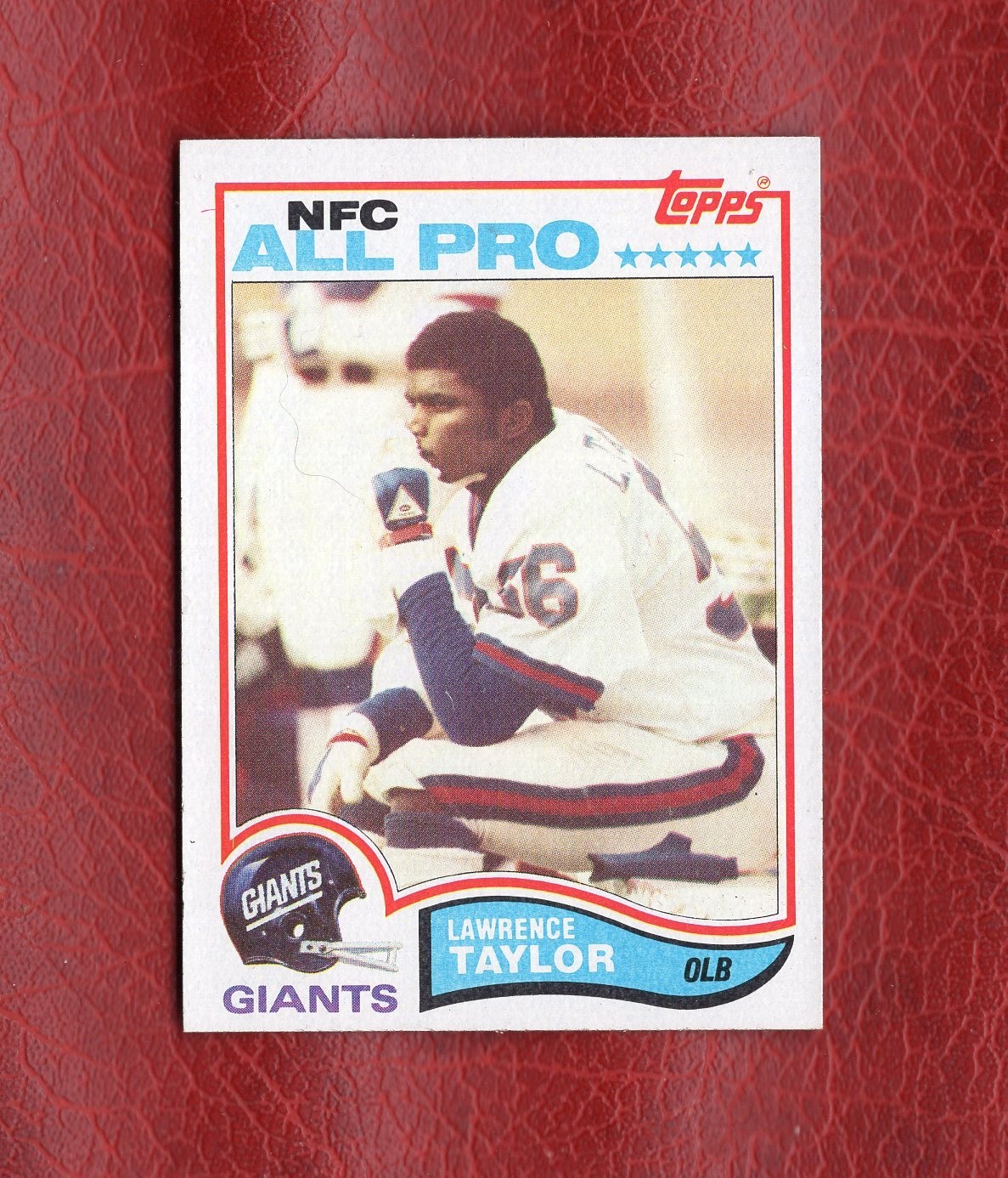 1982 TOPPS #434 LAWRENCE TAYLOR ROOKIE (HOF) GIANTS NMMT+ / MINT PACK FRESH