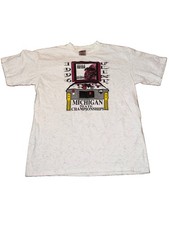 Vintage 1996 Sega Flint Michigan Pinball Championship T-Shirt Large
