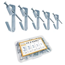 Picture Hangers, 160pcs Picture Hooks with Nails , 10-100lbs Picture Frame Ha...