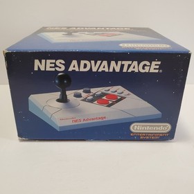 Nintendo NES Advantage Controller Joystick w/ Box NO Foam Inserts TESTED READ