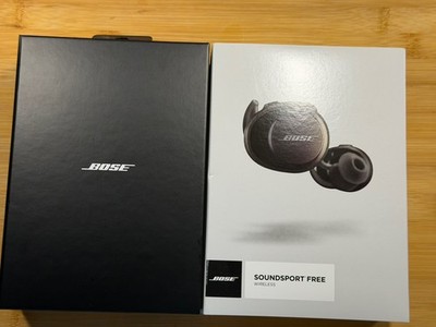 Bose SoundSport Free Bluetooth In ear Kopfhörer Schwarz