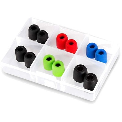 Memory Foam Ear Tips Multicolor 4,5mm Earphones Set 12 Stück Kompatibel