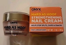 Onyx Professional Hard as Hoof Nail Strengthening Cream, Cherry Almond Scent - M