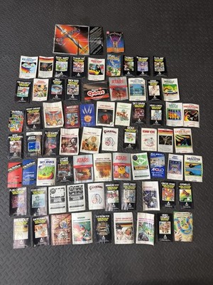 Lot Of 71 Vintage Atari Activision Game Manuals Instructions Dc Comic Etc.