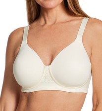 Vanity Fair 71380 Beauty Back Full Figure Wirefree Bra Ivory 38C 