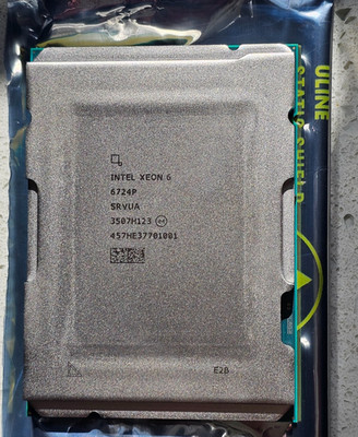Intel Xeon 6 - 6724P SRVUA 16C 72MB 3.6GHz FCLGA 4710 Granite Rapids CPU AI E2B