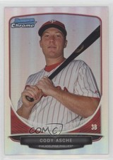 2013 Bowman Chrome Prospects Refractor Cody Asche #BCP192 s7c