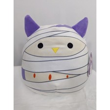 Squishmallow Halloween Mummy Holly Owl 8 Inch with Original Tags