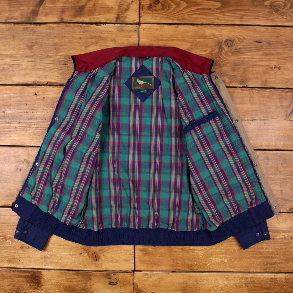 Vintage Field & Stream Windbreaker Jacket M 90s Blue - Image 4 of 4