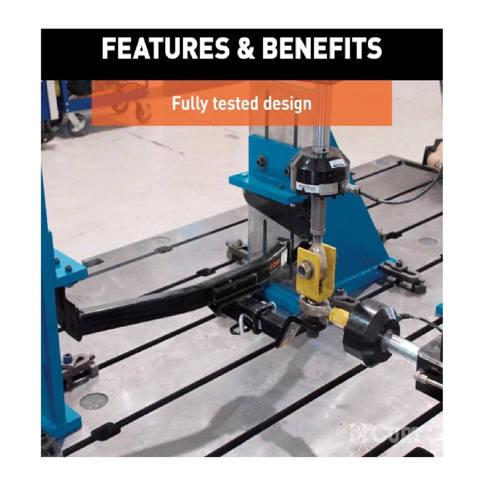 CURT FRONT MOUNT TRAILER HITCH 31352 FOR 03-08 FORD EXPEDITION/LINCOLN MARK Foto 4 de 4