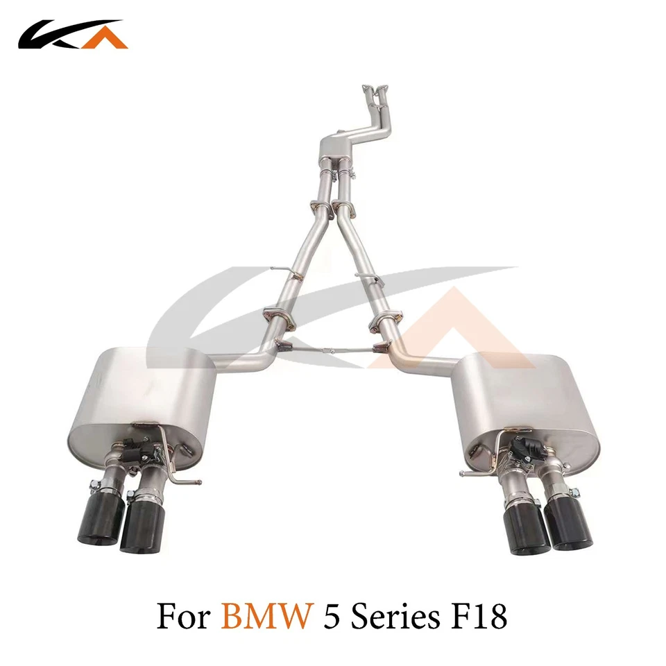 Задняя часть выхлопной системы KA для BMW 5 серии F18 стальная - Изображение 2 из 4