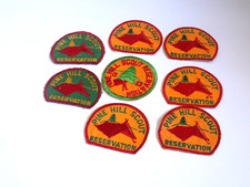 Pine Hill Scout Reservation BSA Patches  vnitage lot of 8 estate find