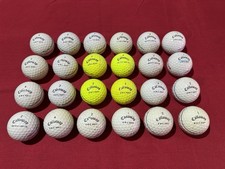 24 CALLAWAY ERC SOFT - TRIPLE TRACK GOLF BALLS - GRADE B/ PRACTICE - P&P INC