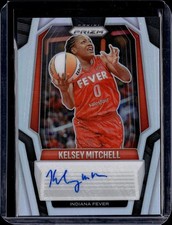 2025 Panini-WNBA #SG-KM Kelsey Mitchell Auto Prizm