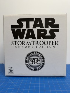 Busto STORMTROOPER Gentle Giant Star Wars CROMADO Edición Exclusiva Reino Unido 839/2500
