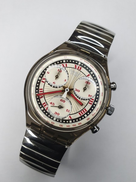 Swatch Chrono Pleasure Dome SCM106 SCM107 - funziona - 37mm