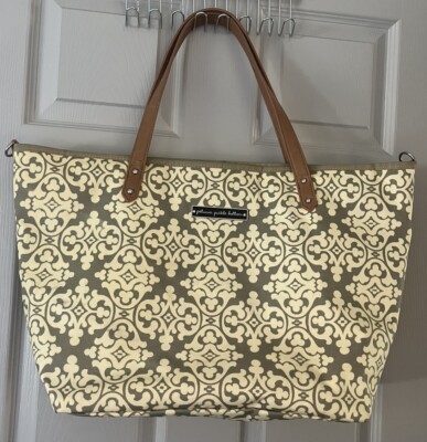 Petunia Pickle Bottom Multicolor X-Large Diaper Crossbody Tote Bag-Flawed-READ