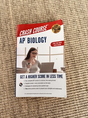 AP Biology Crash Course, Book + Online: Get a Higher Score in Less Time [Advance 9780738612683| eBay