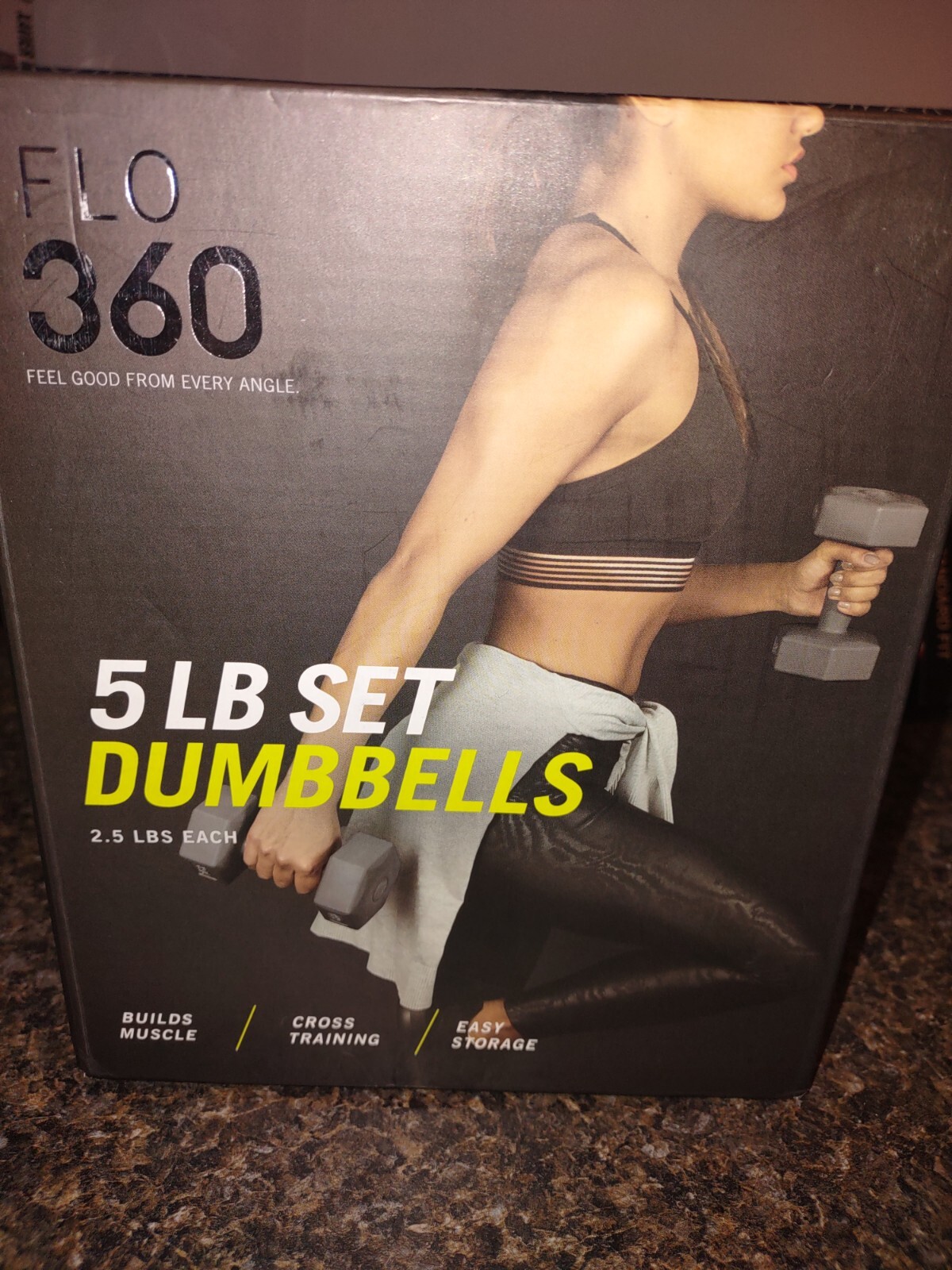 Rbx Exercise New RBX FLO 360 Hex Dumbbells Exercise & Fitness Weights 2.5 lb ...