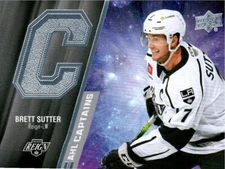 Brett Sutter 2021-22 Upper Deck AHL Captains Ontario Reign
