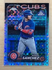 2024 Topps Pro Debut Chrome Xfractor Refractor Adan Sanchez Chicago Cubs