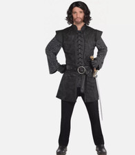 Black Warrior Tunic Adult Costume Accessory