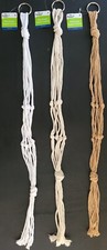 Hanging Knotted Macram  Macrame Plant Holders 30  S24, Select Color