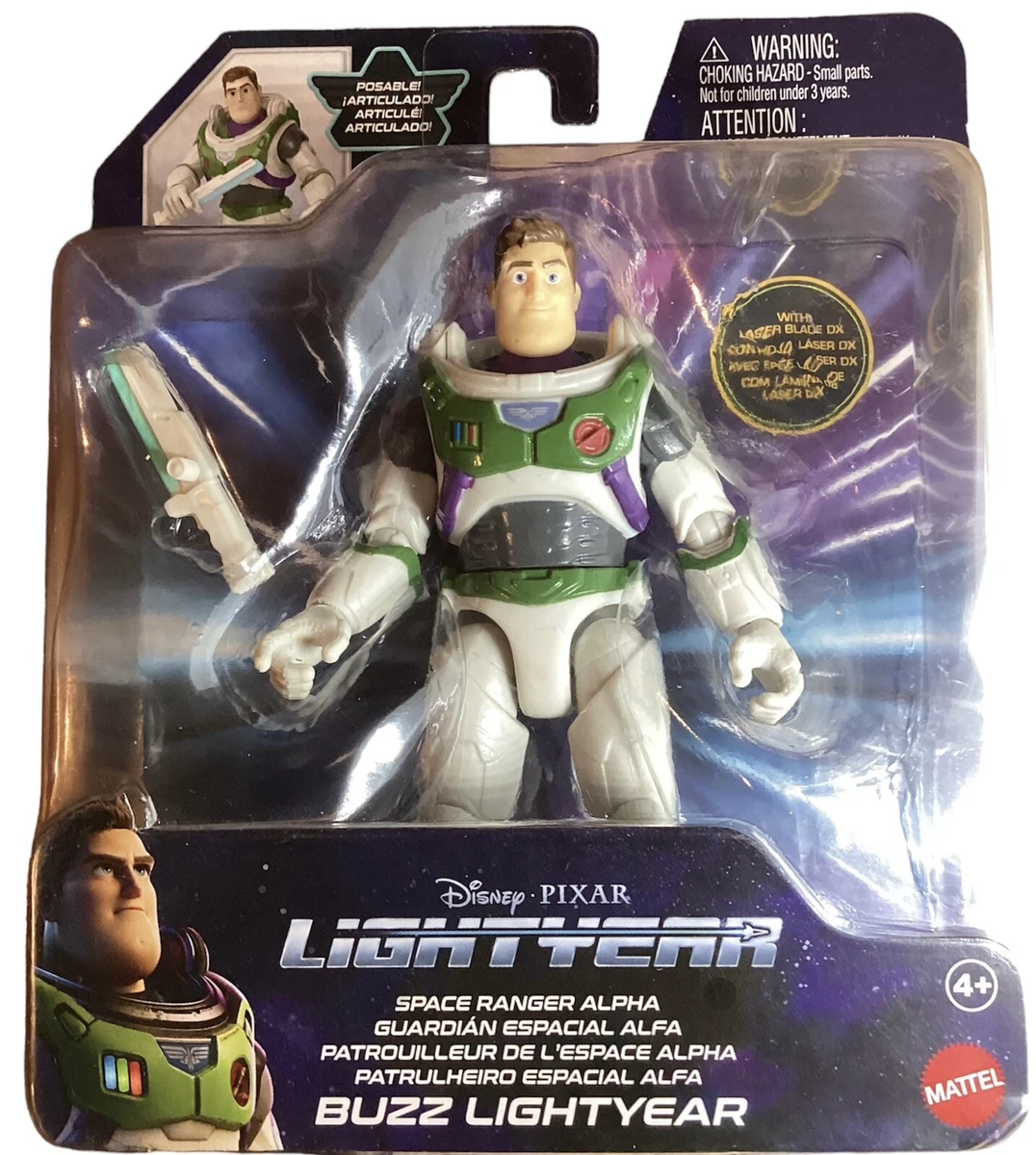 2022 Disney Pixar Lightyear Space Ranger Alpha Buzz Lightyear Figure 5 inch