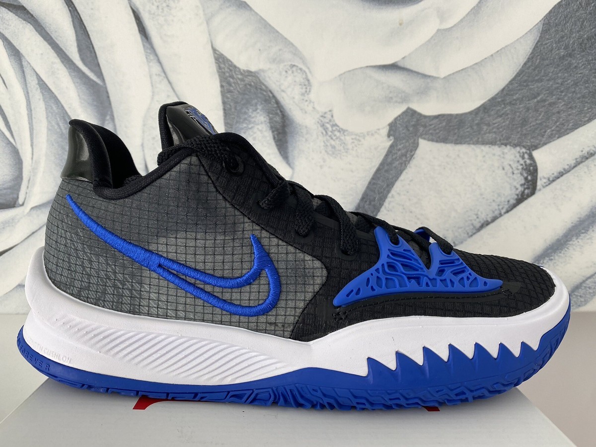 NEW Nike Kyrie Low 4 TB Black Game Royal Blue Irving DA7803-005