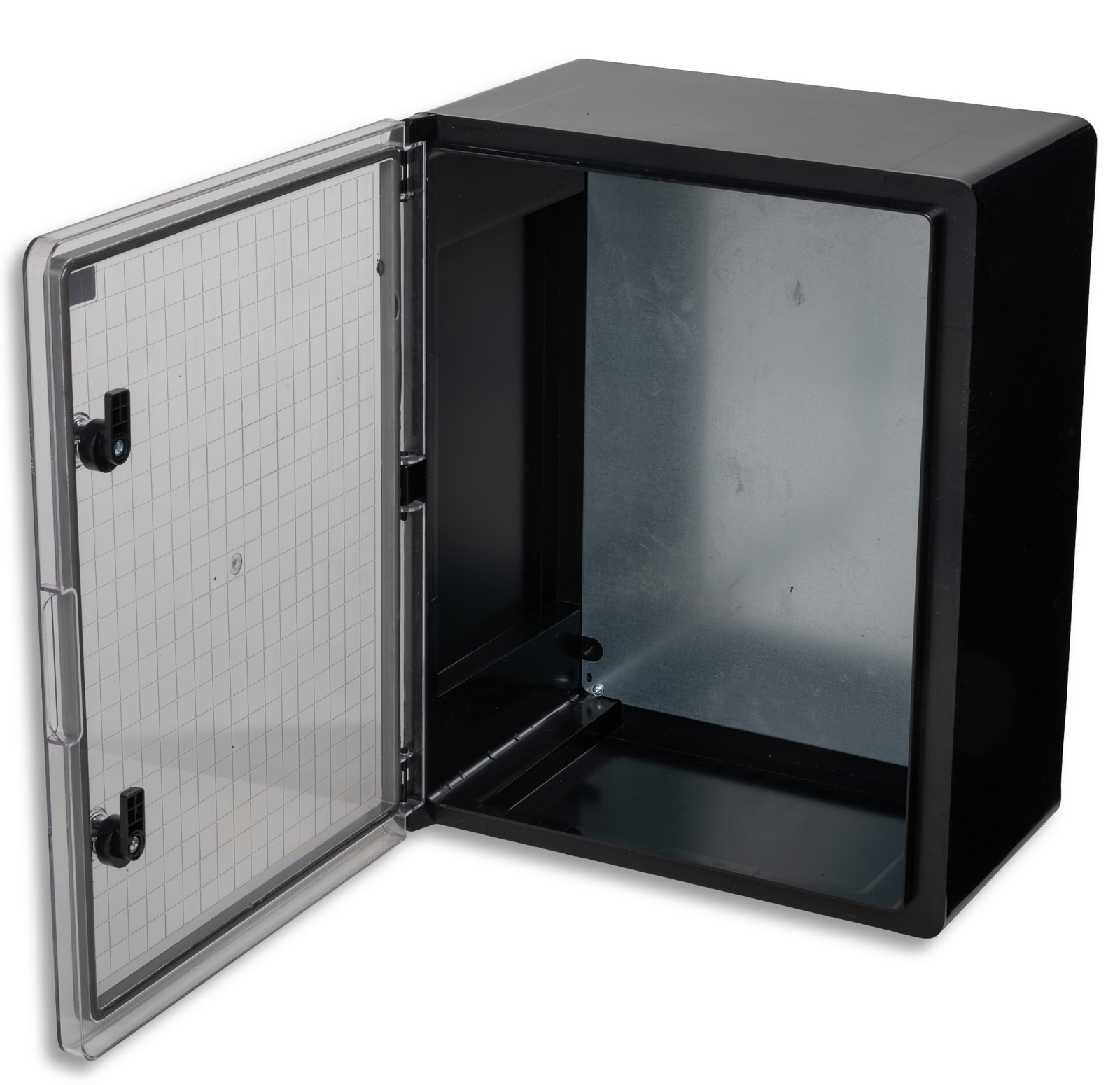 BOXEXPERT Carcasa Armario Pared Fleet 500x400x240mm Puerta Visor ABS IP65 Cerrable