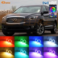 For Infiniti Qx60 Jx35 2013 2014 2015 Multi Color Rgb Led Angel Eyes Halo Rings